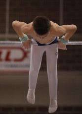 2023-12-10 Warm-up Men Poussines, Benjamines and Minimes Horizontal bar at CGC Bettembourg 2023 (Martin Rulsch) 149