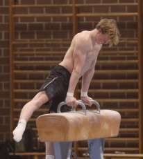 2023-12-09 Training Men 9 December Pommel horse at CGC Bettembourg 2023 (Martin Rulsch) 145