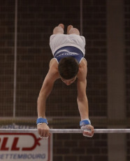 2023-12-10 Warm-up Men Poussines, Benjamines and Minimes Horizontal bar at CGC Bettembourg 2023 (Martin Rulsch) 137