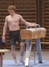 2023-12-09 Training Men 9 December Pommel horse at CGC Bettembourg 2023 (Martin Rulsch) 128