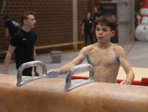 2023-12-09 Training Men 9 December Pommel horse at CGC Bettembourg 2023 (Martin Rulsch) 067