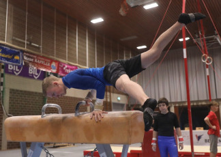 2023-12-09 Training Men 9 December Pommel horse at CGC Bettembourg 2023 (Martin Rulsch) 057