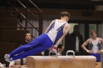 2023-12-10 Competition Men Jeunes Espoirs and Open Pommel horse at CGC Bettembourg 2023 (Martin Rulsch) 134