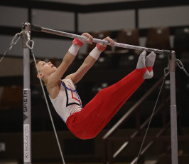 2023-12-10 Warm-up Men Poussines, Benjamines and Minimes Horizontal bar at CGC Bettembourg 2023 (Martin Rulsch) 031