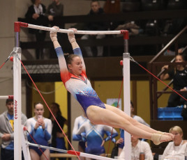 2023-12-09 Competition Women Poussines and Open Uneven bars at CGC Bettembourg 2023 (Martin Rulsch) 038