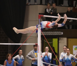 2023-12-09 Competition Women Poussines and Open Uneven bars at CGC Bettembourg 2023 (Martin Rulsch) 036