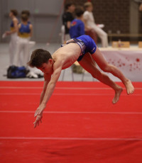 2023-12-10 Warm-up Men Poussines, Benjamines and Minimes Floor exercise at CGC Bettembourg 2023 (Martin Rulsch) 116
