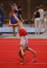 2023-12-10 Warm-up Men Poussines, Benjamines and Minimes Floor exercise at CGC Bettembourg 2023 (Martin Rulsch) 090