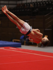 2023-12-10 Warm-up Men Poussines, Benjamines and Minimes Floor exercise at CGC Bettembourg 2023 (Martin Rulsch) 078