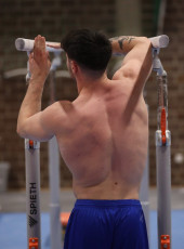 2023-12-09 Training Men 9 December Parallel bars at CGC Bettembourg 2023 (Martin Rulsch) 006