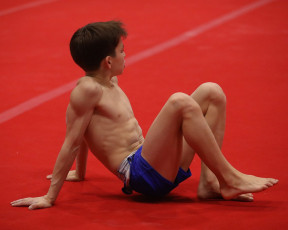 2023-12-10 Warm-up Men Poussines, Benjamines and Minimes at CGC Bettembourg 2023 Rest (Martin Rulsch) 105