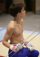 2023-12-10 Warm-up Men Poussines, Benjamines and Minimes at CGC Bettembourg 2023 Rest (Martin Rulsch) 083