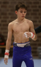 2023-12-10 Warm-up Men Poussines, Benjamines and Minimes at CGC Bettembourg 2023 Rest (Martin Rulsch) 079