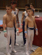 2023-12-10 Warm-up Men Poussines, Benjamines and Minimes at CGC Bettembourg 2023 Rest (Martin Rulsch) 071