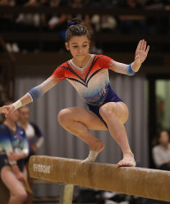 2023-12-09 Competition Women Poussines and Open Balance beam at CGC Bettembourg 2023 (Martin Rulsch) 341