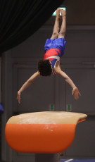 2023-12-10 Competition Men Poussines, Benjamines and Minimes Vault at CGC Bettembourg 2023 (Martin Rulsch) 104