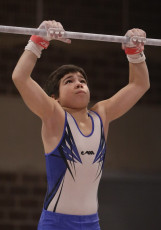 2023-12-10 Competition Men Poussines, Benjamines and Minimes Horizontal bar at CGC Bettembourg 2023 (Martin Rulsch) 262