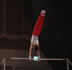 2023-12-10 Competition Men Poussines, Benjamines and Minimes Horizontal bar at CGC Bettembourg 2023 (Martin Rulsch) 147