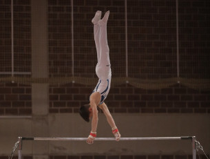 2023-12-10 Competition Men Poussines, Benjamines and Minimes Horizontal bar at CGC Bettembourg 2023 (Martin Rulsch) 107