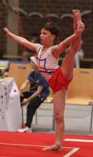 2023-12-10 Competition Men Poussines, Benjamines and Minimes Floor exercise at CGC Bettembourg 2023 (Martin Rulsch) 448
