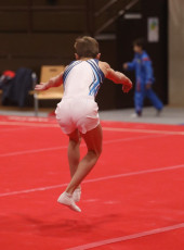 2023-12-10 Competition Men Poussines, Benjamines and Minimes Floor exercise at CGC Bettembourg 2023 (Martin Rulsch) 337