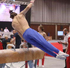 2023-12-10 Warm-up Men Jeunes Espoirs and Open Pommel horse at CGC Bettembourg 2023 (Martin Rulsch) 72