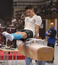 2023-12-10 Warm-up Men Jeunes Espoirs and Open Pommel horse at CGC Bettembourg 2023 (Martin Rulsch) 66