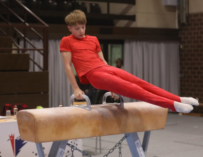 2023-12-10 Warm-up Men Jeunes Espoirs and Open Pommel horse at CGC Bettembourg 2023 (Martin Rulsch) 42