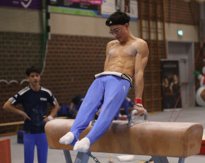 2023-12-10 Warm-up Men Jeunes Espoirs and Open Pommel horse at CGC Bettembourg 2023 (Martin Rulsch) 33