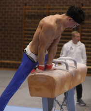 2023-12-10 Warm-up Men Jeunes Espoirs and Open Pommel horse at CGC Bettembourg 2023 (Martin Rulsch) 20
