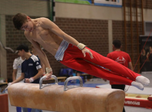 2023-12-10 Warm-up Men Jeunes Espoirs and Open Pommel horse at CGC Bettembourg 2023 (Martin Rulsch) 22