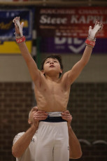 2023-12-10 Warm-up Men Poussines, Benjamines and Minimes Still rings at CGC Bettembourg 2023 (Martin Rulsch) 163