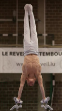 2023-12-10 Warm-up Men Poussines, Benjamines and Minimes Parallel bars at CGC Bettembourg 2023 (Martin Rulsch) 133