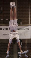 2023-12-10 Warm-up Men Poussines, Benjamines and Minimes Parallel bars at CGC Bettembourg 2023 (Martin Rulsch) 018