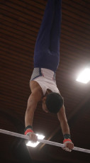 2023-12-10 Warm-up Men Poussines, Benjamines and Minimes Horizontal bar at CGC Bettembourg 2023 (Martin Rulsch) 182