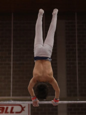2023-12-10 Warm-up Men Poussines, Benjamines and Minimes Horizontal bar at CGC Bettembourg 2023 (Martin Rulsch) 179