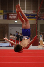 2023-12-10 Warm-up Men Poussines, Benjamines and Minimes Floor exercise at CGC Bettembourg 2023 (Martin Rulsch) 141