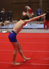 2023-12-10 Warm-up Men Poussines, Benjamines and Minimes Floor exercise at CGC Bettembourg 2023 (Martin Rulsch) 115