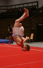 2023-12-10 Warm-up Men Poussines, Benjamines and Minimes Floor exercise at CGC Bettembourg 2023 (Martin Rulsch) 076