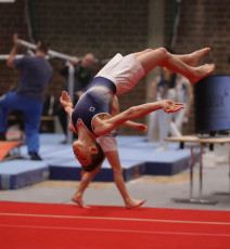 2023-12-10 Warm-up Men Poussines, Benjamines and Minimes Floor exercise at CGC Bettembourg 2023 (Martin Rulsch) 060