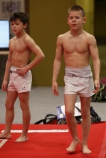 2023-12-10 Warm-up Men Poussines, Benjamines and Minimes at CGC Bettembourg 2023 Rest (Martin Rulsch) 048