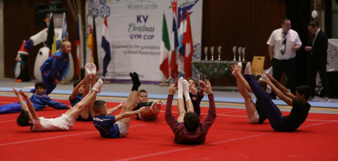 2023-12-10 Warm-up Men Poussines, Benjamines and Minimes at CGC Bettembourg 2023 Rest (Martin Rulsch) 016