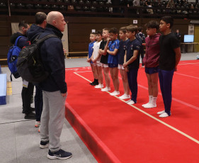 2023-12-10 Warm-up Men Poussines, Benjamines and Minimes at CGC Bettembourg 2023 Groups (Martin Rulsch) 10