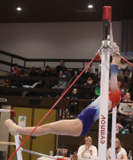 2023-12-09 Warm-up Women Poussines and Open Uneven bars at CGC Bettembourg 2023 (Martin Rulsch) 213