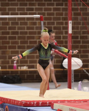 2023-12-09 Competition Women Benjamines and Jeunes Espoirs Uneven bars at CGC Bettembourg 2023 (Martin Rulsch) 125