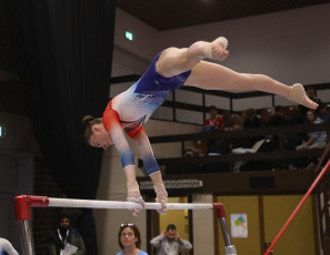 2023-12-09 Warm-up Women Poussines and Open Uneven bars at CGC Bettembourg 2023 (Martin Rulsch) 207