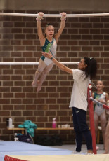 2023-12-09 Competition Women Benjamines and Jeunes Espoirs Uneven bars at CGC Bettembourg 2023 (Martin Rulsch) 093