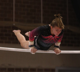 2023-12-09 Warm-up Women Poussines and Open Uneven bars at CGC Bettembourg 2023 (Martin Rulsch) 127