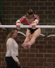 2023-12-09 Warm-up Women Poussines and Open Uneven bars at CGC Bettembourg 2023 (Martin Rulsch) 052