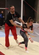 2023-12-09 Warm-up Women Poussines and Open Uneven bars at CGC Bettembourg 2023 (Martin Rulsch) 017